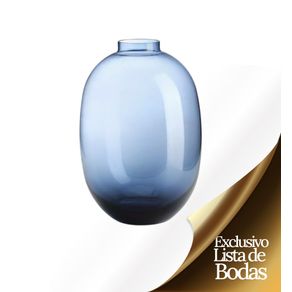 Jarron Silhoutte Azul 36 Cm Ivv